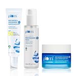 Buy Plum Niacinamide Anti Blemish Kit (Toner 150 ml + Moisturiser 50 ml + Sunscreen 50 gm) - Purplle