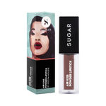 Buy SUGAR Cosmetics Air Kiss Powder Lipstick - 01 Mocha Mousse - Super Pigmented, Transferproof, Water-resistant & Matte Finish - 2 gm - Purplle