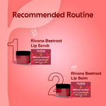 Buy Rivona Naturals Beetroot Lip Scrub | Sugar + Niacinamide | Exfoliating and Nourishing | For Men & Women | 8 gm - Purplle