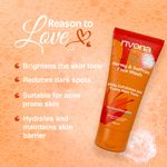 Buy Rivona Naturals Honey & Saffron Fairness Face Wash for Deep Cleansing & Skin Whitening 100 ml - Purplle