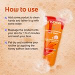 Buy Rivona Naturals Honey & Saffron Fairness Face Wash for Deep Cleansing & Skin Whitening 100 ml - Purplle