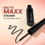 Buy Swiss Beauty Matte Max Eyeliner - Black, 4 gm - Purplle