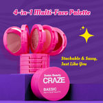 Buy Swiss Beauty Craze Baesic Multi-Face palette 02 Solulu, 6 gm - Purplle
