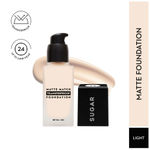 Buy SUGAR Cosmetics Matte Match Transferproof Foundation | Upto 24 hr wear | Transferproof & Waterproof | 30ml (07 Vanilla Latte) - Purplle
