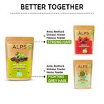 Buy Alps Goodness Amla Reetha & Shikakai Powder 150 gm| 100% Natural Powder | No Chemicals, No Preservatives, No Pesticides | Promotes Hair Growth| Hair Mask | Strenghtens Hair | For silky smooth hair - Purplle