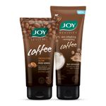 Buy Joy Coffee Face Wash & Face Scrub Combo For Exfoliation & Tan Removal (150+200gm) - Combo of 2 - Purplle