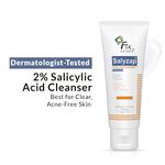 Buy Fixderma 2% Salicylic Acid + 4% Aloe Vera, Salyzap Daily Face Cleanser For Acne Prone Skin 60 gm - Purplle