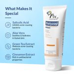 Buy Fixderma 2% Salicylic Acid + 4% Aloe Vera, Salyzap Daily Face Cleanser For Acne Prone Skin 60 gm - Purplle