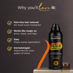 Buy VI-JOHN Master Stroke Lemon Painless Hair Removal Spray For Arms, Chest, and Legs Dermatologically Tested Spray (200 ml) - Purplle