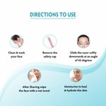 Buy VI-JOHN Feather Touch Multipurpose Women Razors For Eyebrows, Upper Lip, Chin Hair, Bikini Line & Peach Fuzz All Skin 3 PCS - Purplle