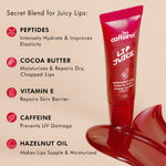 Buy mCaffeine Lip Juice Tinted Lip Balm - Watermelon POP | 24 hrs Moisturization | With Peptides, 10 gm - Purplle
