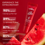 Buy mCaffeine Lip Juice Tinted Lip Balm - Watermelon POP | 24 hrs Moisturization | With Peptides, 10 gm - Purplle