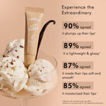 Buy mCaffeine Lip Juice Vanilla Cocoa Lip Balm | 24 hrs Moisturization | Sweet Vanilla Flavor | With Peptides, 10 gm - Purplle