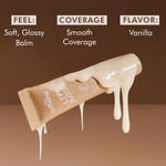 Buy mCaffeine Lip Juice Vanilla Cocoa Lip Balm | 24 hrs Moisturization | Sweet Vanilla Flavor | With Peptides, 10 gm - Purplle