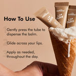 Buy mCaffeine Lip Juice Vanilla Cocoa Lip Balm | 24 hrs Moisturization | Sweet Vanilla Flavor | With Peptides, 10 gm - Purplle