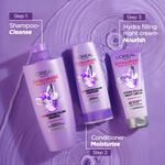 Buy L'Oreal Paris Hyaluron 72HR Hydration Kit (Shampoo 1000 ml + Conditioner 180 ml + Night Cream 180 ml) - Purplle