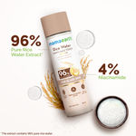 Buy Mamaearth Rice Water Dewy Face Toner with Rice Water & 4% Niacinamide for Glass Skin 150 ml | Intensely Hydrates | Minimizes Pores | Even Skin Tone | Korean Rice Toner | Alcohol-Free | Suits All Skin Types - Purplle