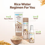 Buy Mamaearth Rice Water Dewy Face Toner with Rice Water & 4% Niacinamide for Glass Skin 150 ml | Intensely Hydrates | Minimizes Pores | Even Skin Tone | Korean Rice Toner | Alcohol-Free | Suits All Skin Types - Purplle