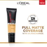 Buy L'Oreal Paris Infallible 32H Matte Cover Liquid Foundation, 240 Warm Undertone 30 ml - Purplle