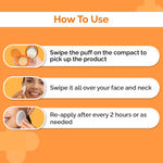 Buy The Derma Co.Hyaluronic Sunscreen Compact SPF 50 PA+++ with Hyaluronic Acid and Ceramide for Easy Reapplication - 7 gm - Purplle