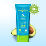 Buy Aqualogica 5 Barrier+ Repair Sunscreen with Avocado & 5 Essential Ceramides - SPF 50 PA++++ | UVA/B & Blue Light Broad Spectrum Protection | 80 gm - Purplle