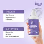 Buy BAKE 2% Kojic Acid Face Wash with Alpha Arbutin for Pigmentation, Dark Spots & Tan Removal 100ml - Purplle