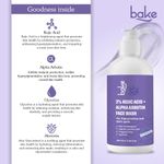 Buy BAKE 2% Kojic Acid Face Wash with Alpha Arbutin for Pigmentation, Dark Spots & Tan Removal 100ml - Purplle