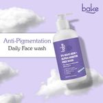 Buy BAKE 2% Kojic Acid Face Wash with Alpha Arbutin for Pigmentation, Dark Spots & Tan Removal 100ml - Purplle