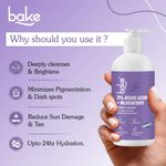 Buy BAKE 2% Kojic Acid Body Wash for Pigmentation, Dark Spots & Tan Removal with Glycolic Acid & Alpha Arbutin 250ml - Purplle