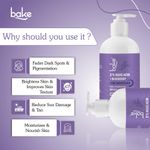 Buy BAKE 2% Kojic Acid Body Lotion with Niacinamide & SPF 30 PA+++ for Pigmentation, Dark Spots & Tan Removal 200ml - Purplle