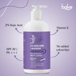Buy BAKE 2% Kojic Acid Body Lotion with Niacinamide & SPF 30 PA+++ for Pigmentation, Dark Spots & Tan Removal 200ml - Purplle
