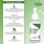 Buy BAKE 10% Niacinamide + Azelaic Acid Face Serum for Acne Marks, Dark Spots & Open Pores | Reduces Active Acne, Blemishes 30ml - Purplle