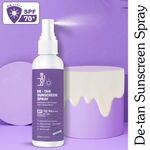 Buy BAKE SPF 70 Sunscreen Spray PA++++ | Waterproof - 180 Minutes | With 2% Kojic Acid & Alpha Arbutin, Sweat Resistant 100ml - Purplle