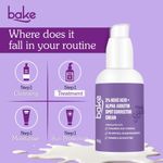 Buy BAKE 3% Kojic Acid Dark Spot Corrector Cream with Alpha Arbutin for Pigmenation, Dark Spots & Dark Circles 60 gm - Purplle