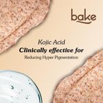 Buy BAKE 2% Kojic Acid Coffee Smoothie Body Scrub For Pigmentation & Strawberry Skin | Tan Removal, Skin Exfoliation & Whitening 150 gm - Purplle