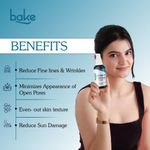 Buy BAKE 1% Retinol Face Serum with Multi Peptides for Anti Aging | Skin Cell Regeneration & Repair | Firms & Lifts the Skin, Reduces Fine Lines & Wrinkles 30ml - Purplle
