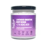 Buy BAKE 2% Kojic Acid Lavender Smoothie Body Scrub For Pigmentation & Strawberry Skin | Tan Removal, Skin Exfoliation & Whitening 150 gm - Purplle