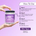 Buy BAKE 2% Kojic Acid Lavender Smoothie Body Scrub For Pigmentation & Strawberry Skin | Tan Removal, Skin Exfoliation & Whitening 150 gm - Purplle