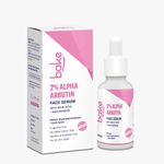 Buy BAKE 2% Alpha Arbutin Face Serum with Kojic Acid & Niacinamide for Pigmentation & Tan Removal | Reduces Dark Spots, Controls Melanin Production & Evens Out Skin Tone 30ml - Purplle