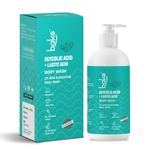 Buy BAKE 2% Lactic & Glycolic Acid Body Wash for Tan Removal, Strawberry & Uneven Skin 250ml - Purplle