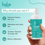 Buy BAKE 2% Lactic & Glycolic Acid Body Wash for Tan Removal, Strawberry & Uneven Skin 250ml - Purplle