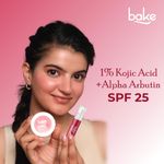 Buy BAKE 1% Kojic Acid Beetroot Tinted Lip Balm Oil for Dark & Pigmented Lips with SPF 25 & Alpha Arbutin 15 gm - Purplle