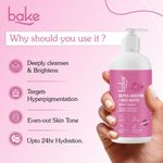 Buy BAKE Alpha Arbutin Body Wash for Dark Spots & Uneven Skin Tone With Kojic Acid & Rice Water | Brightens Skin & Reduces Pigmentation 250ml - Purplle