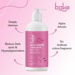 Buy BAKE Alpha Arbutin Body Wash for Dark Spots & Uneven Skin Tone With Kojic Acid & Rice Water | Brightens Skin & Reduces Pigmentation 250ml - Purplle