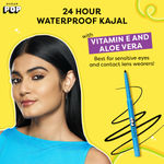 Buy SUGAR POP 24 Hour Waterproof Kajal - Black - Super pigmented | Smudge-proof | 24 hour wear formula | Sharpener included - Purplle