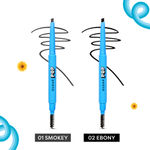 Buy SUGAR POP Brow Shaper 02 Ebony - 0.3 gms - Longwearing | Transfer-proof | Water-resistant | Built-in spoolie | Easy-to-use | Dual-ended brow shaper - Purplle