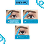 Buy SUGAR POP Brow Shaper 02 Ebony - 0.3 gms - Longwearing | Transfer-proof | Water-resistant | Built-in spoolie | Easy-to-use | Dual-ended brow shaper - Purplle