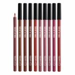 Buy MARS Edge of Desire Matte Lip Liner with Holder Set of 10 | One Swipe Smooth Application | Long Lasting & Travel Friendly Lip Pencil | Multicolor (Set-B) (1.4 gm x 10) - Purplle