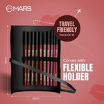 Buy MARS Edge of Desire Matte Lip Liner with Holder Set of 10 | One Swipe Smooth Application | Long Lasting & Travel Friendly Lip Pencil | Multicolor (Set-B) (1.4 gm x 10) - Purplle