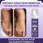 Buy Sanfe Instant Dead Skin Removal Exfoliating Mousse | Visibly Removes Tan, Exfoliation in Minutes | For Smooth & Bright Skin | 60 ml - Purplle